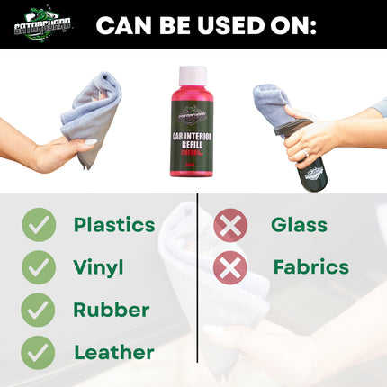 Father's Day Car Gift Set for Dad - Car Interior Cleaning Kit With a Ready To Give Gift Box