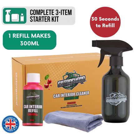 CAR INTERIOR CLEANER KIT - Your 2-Minute Weekly Ritual