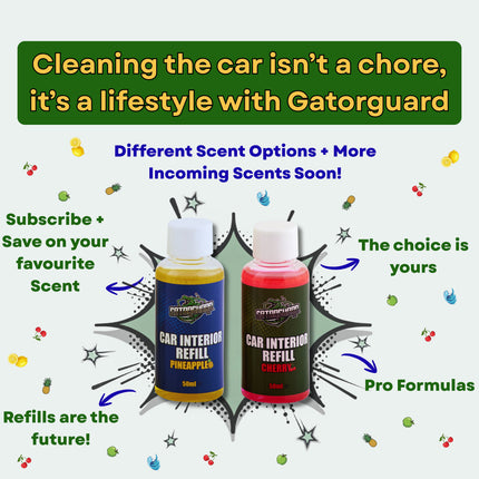 Father's Day Car Gift Set for Dad - Car Interior Cleaning Kit With a Ready To Give Gift Box